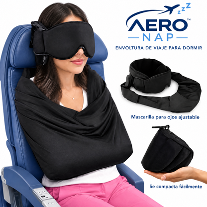 AERONAP™ El kit 3 en 1 para dormir en avión como primera clase